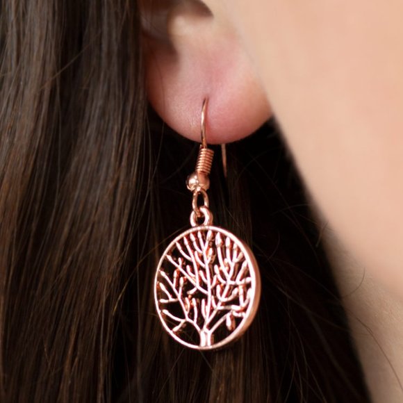 Save the Trees Copper Necklace - Picture 3 of 3